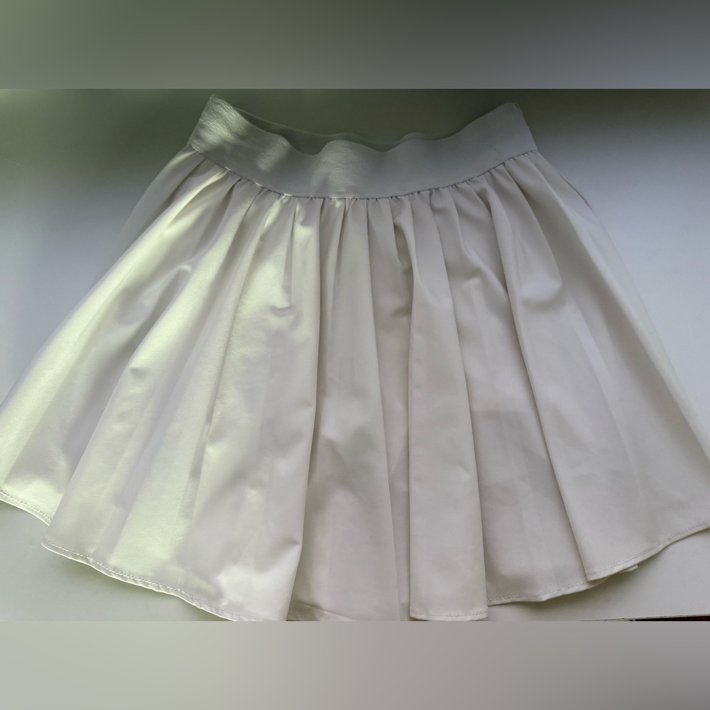 Garage White Mini Skirt